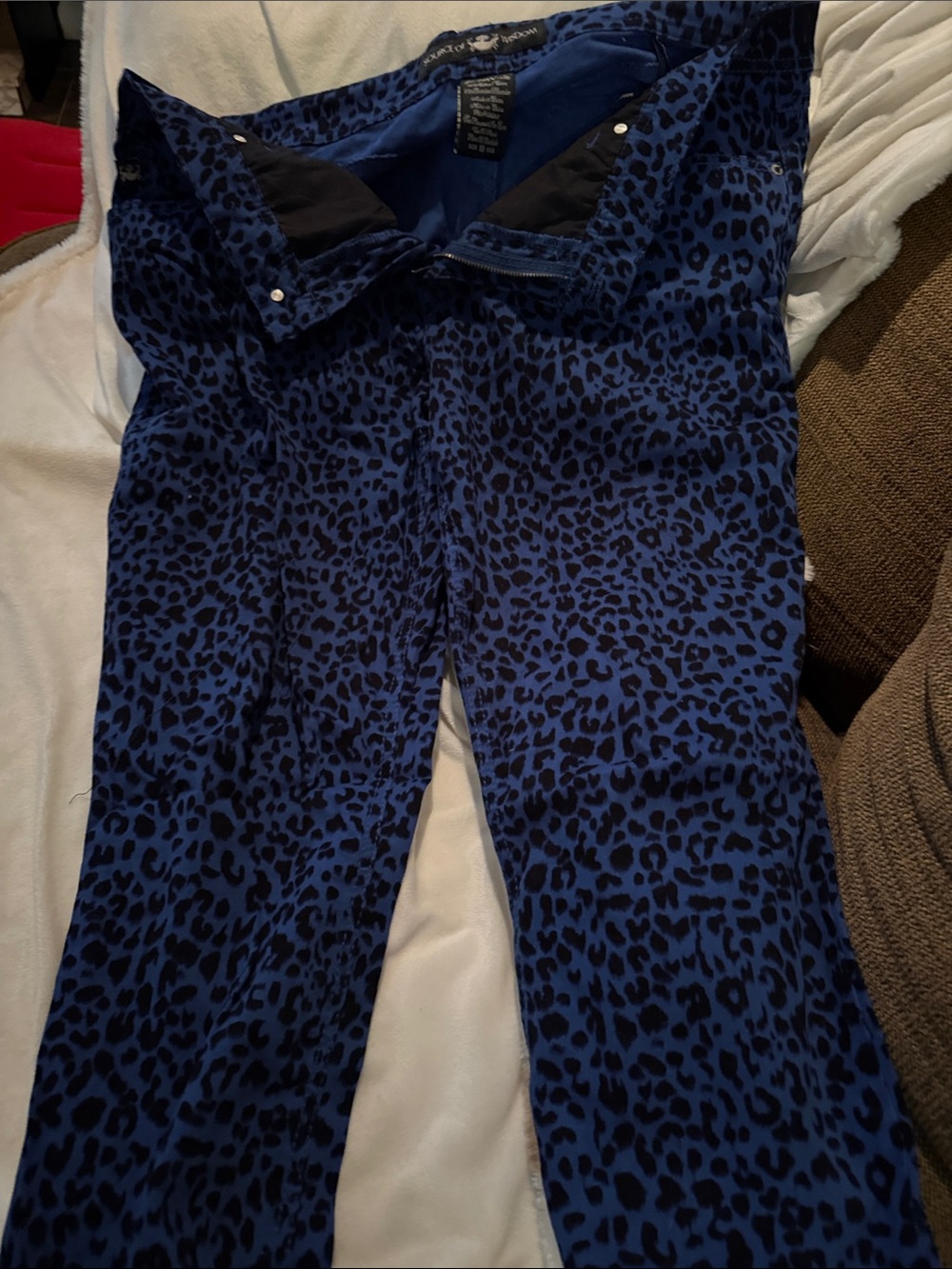 Torrid Source of Wisdom Blue Leopard Pant-18